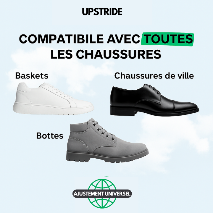 Semelles Réhaussantes UPSTRIDE Lift