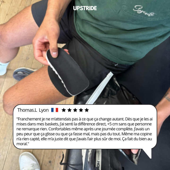 Semelles Réhaussantes UPSTRIDE Lift
