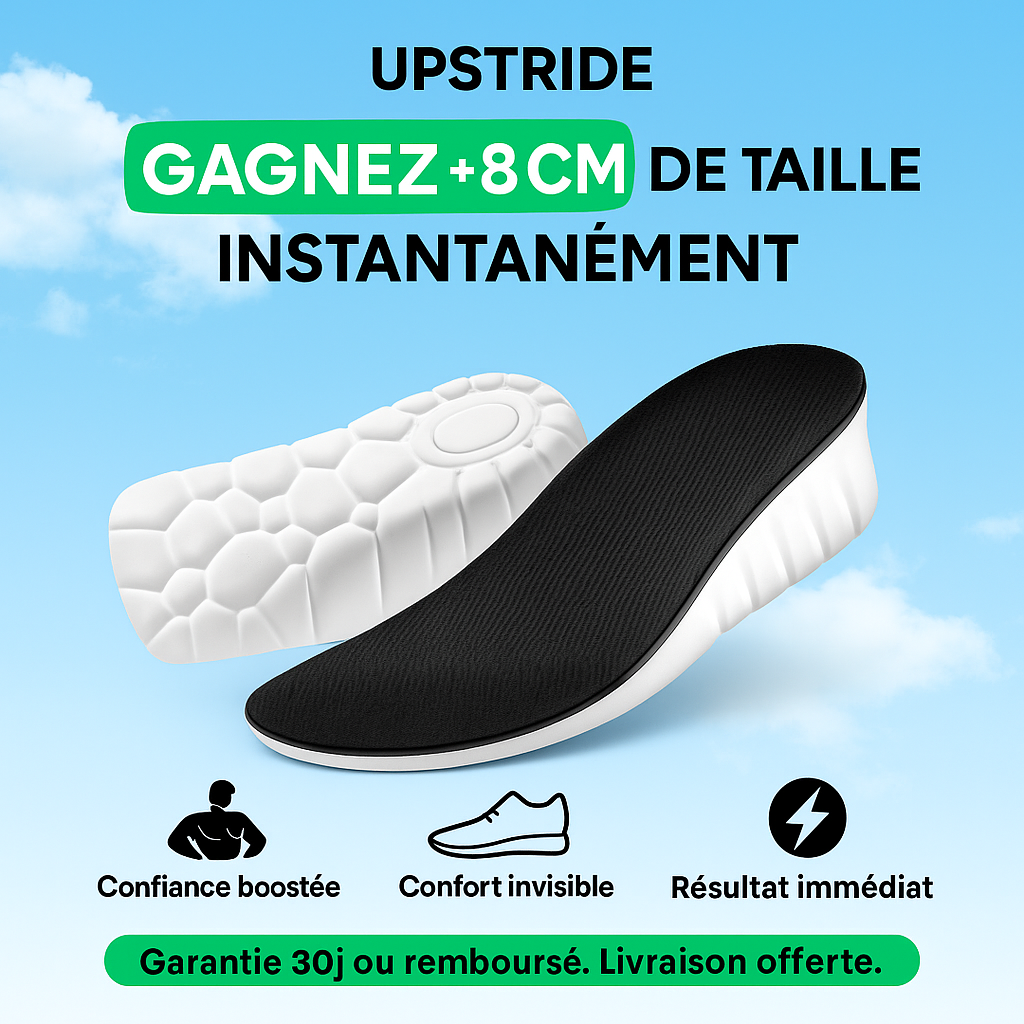 Semelles Réhaussantes UPSTRIDE Lift